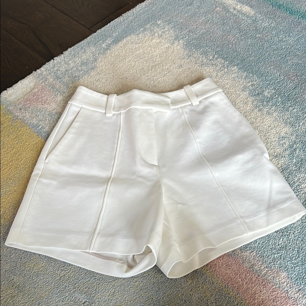 Women's White Shorts